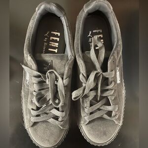 February platform sneakers.